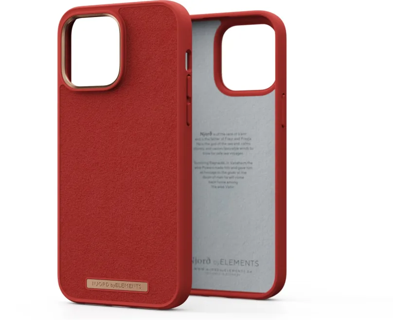Kryt na mobil Njord iPhone 14 Pre Max Comfort+ Case Burnt Orange