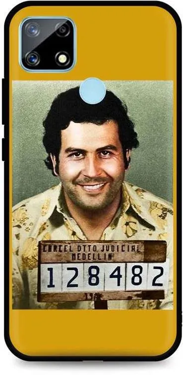 Kryt na mobil TopQ Realme 7i silikón Pablo Escobar 62845