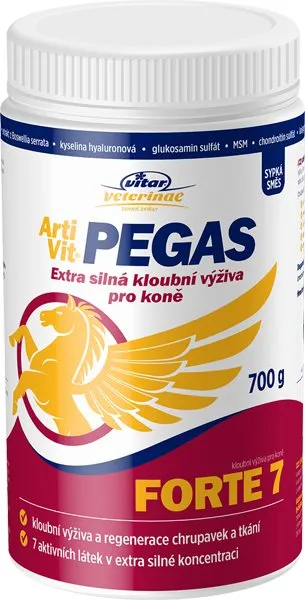 Kĺbová výživa pre kone Vitar Veterinae ArtiVit Pegas Forte 7 - Extra silná kĺbová výživa pre kone 700 g