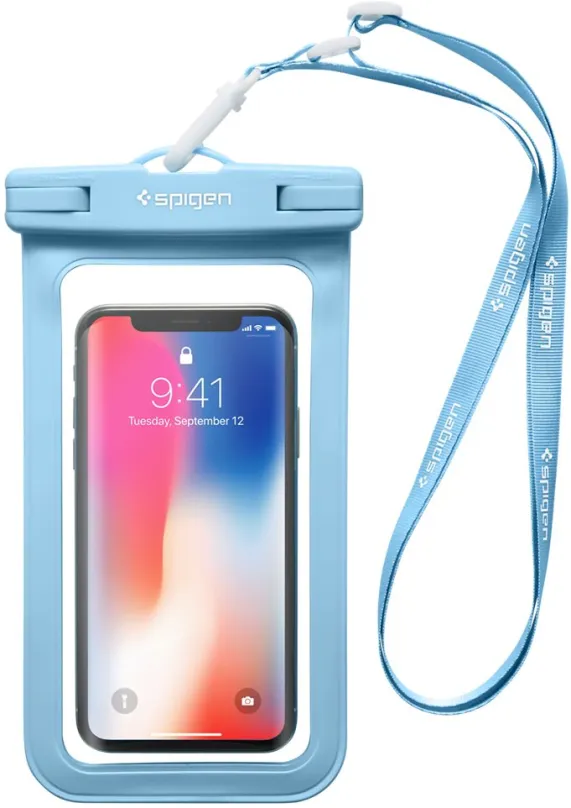 Puzdro na mobil Spigen Velo A600 Waterproof Phone Case Blue