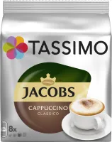 Kávové kapsule TASSIMO kapsule Jacobs Cappuccino 8 nápojov