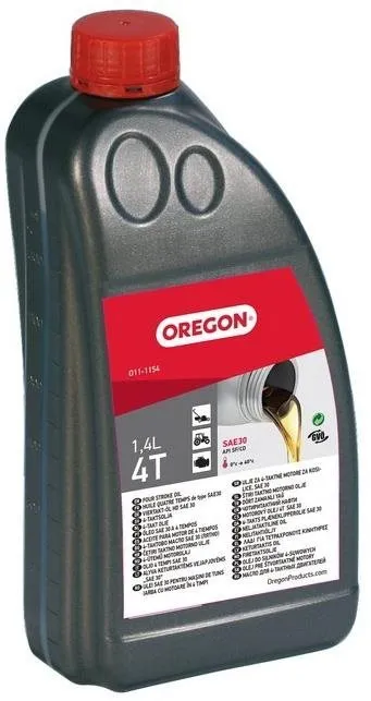 Motorový olej Oregon Motorový olej 4takt 1,4L, polosyntetický, objem 1,4l