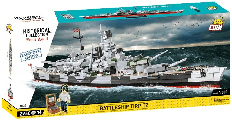 Cobi 4838 Nemecká bojová loď Tirpitz