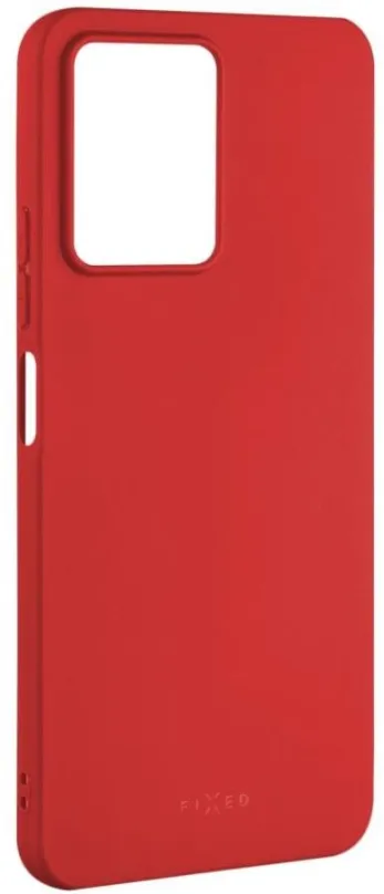Kryt na mobil FIXED Story pre Xiaomi Redmi Note 12 červený