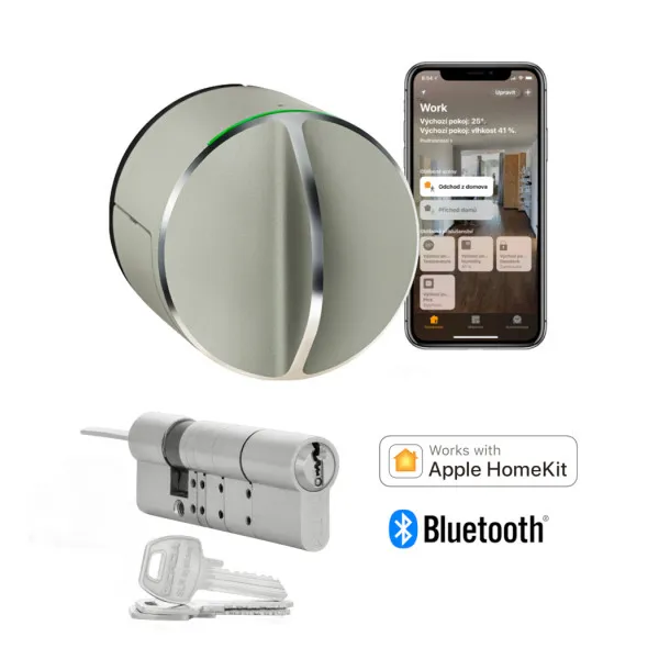 Danalock V3 set - Chytrý zámok a cylindrická vložka - Bluetooth & HomeKit