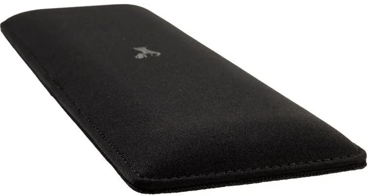 Kompletná podpera zápästia Glorious Padded Keyboard Wrist Rest - Stealth Compact, Slim, čierna