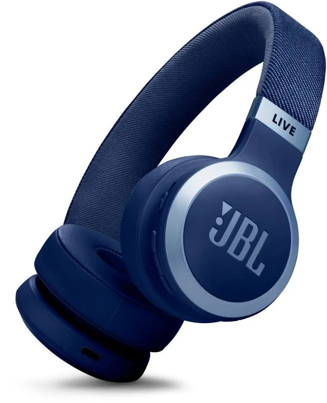 Bezdrátová sluchátka JBL Live 670NC modrá