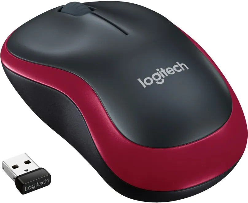 Myš Logitech Wireless Mouse M185, bezdrôtová, optická, 1000DPI, 3 tlačidlá, miniat