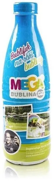 Bublifuk Megabublina - bublifuk na veľké bubliny - bublinková zmes 1 l