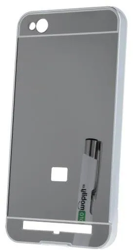 Puzdro na mobil TopQ Xiaomi Redmi 5A pevné zrkadlové strieborné 27008