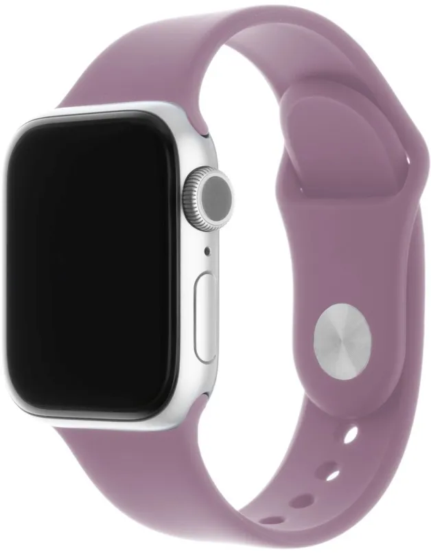 Remienok FIXED Silicone Strap SET pre Apple Watch 38/40/41 mm svetlo fialový