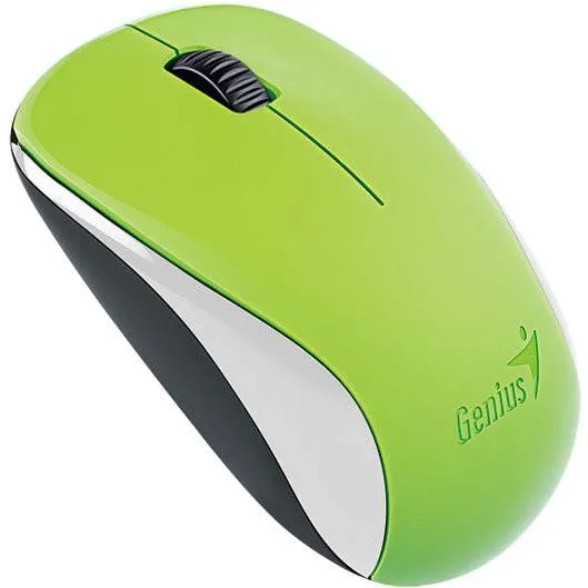 Myš Genius NX-7000 zelená, bezdrôtová, 1200DPI, 3 tlačidlá, USB a bezdrôtový USB prijímač,