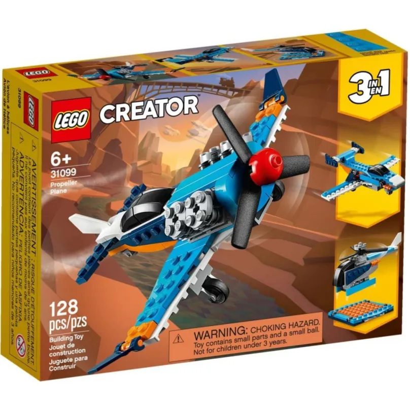 LEGO stavebnice LEGO Creator 31099 Vrtulové lietadlo