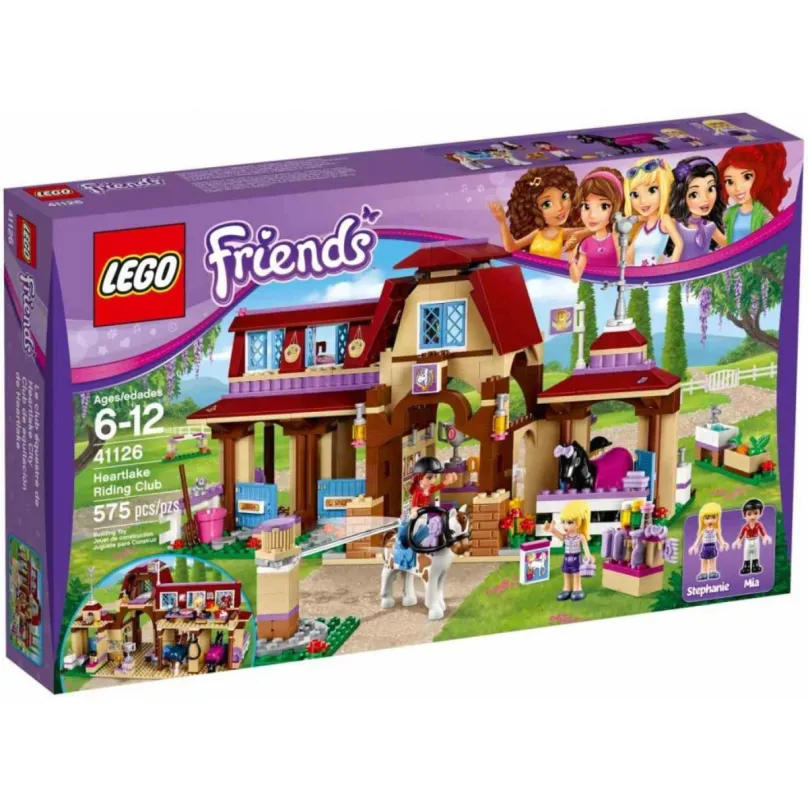 Stavebnice LEGO Friends 41126 Jazdecký klub v Heartlake