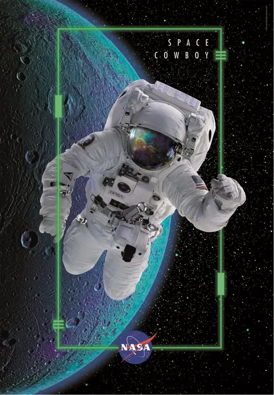 CLEMENTONI Puzzle Space NASA: Vesmírny kovboj 250 dielikov