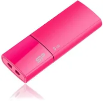 Flash disk Silicon Power Ultima U05 Pink 8 GB, 8 GB - USB 2.0, konektor USB-A, LED signali