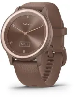 Chytré hodinky Garmin Vivomove Sport Peach Gold/Cocoa Band
