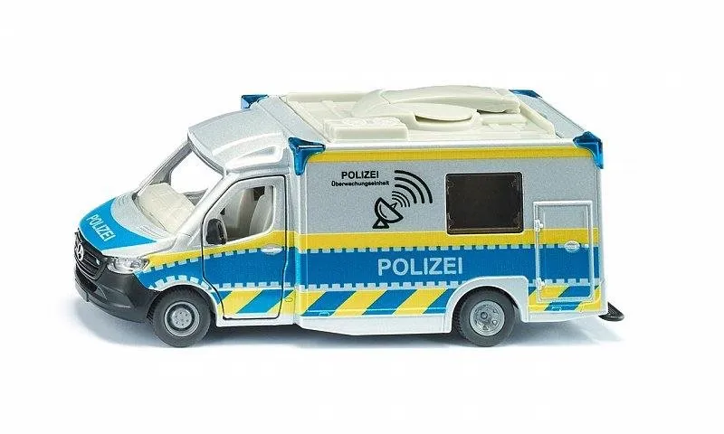 Kovový model Siku Super - policajný Mercedes Benz Sprinter, 1:50