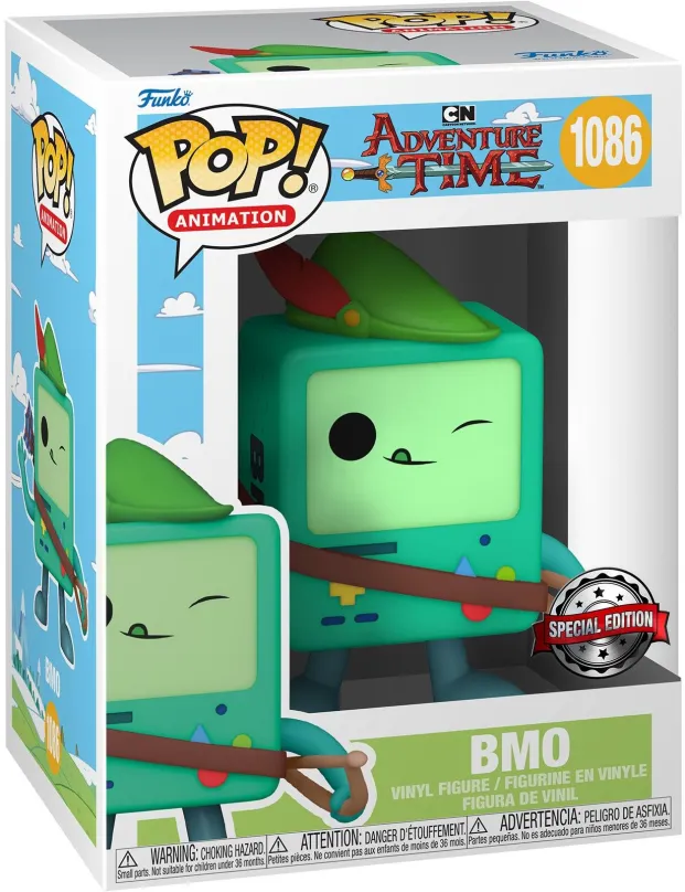 Funko POP Animation: Adventure Time- BMO w/Bow