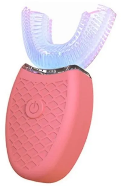 Elektrická zubná kefka Leventi Automatická zubná kefka Smart whitening, ružová