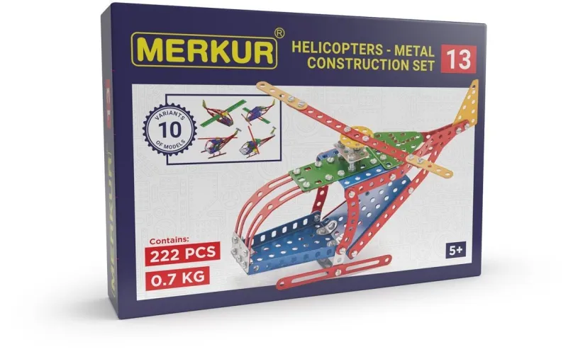 Stavebnice Merkur vrtuľník alebo lietadlo 013