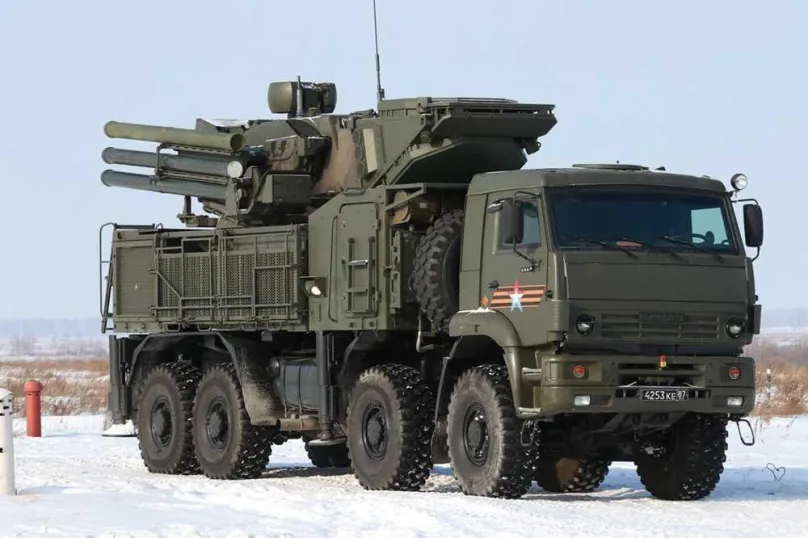Model tanku Model Kit military 3698 - Panzir S-1 "SA-22 Greyhound"