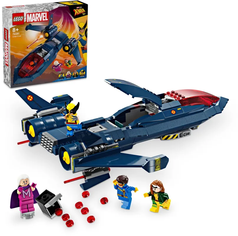 LEGO stavebnica LEGO® Marvel 76281 Trýskač X-Men X-Jet