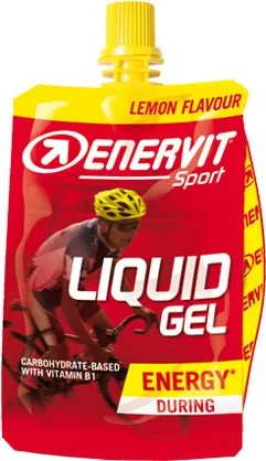 Energetický gél Enervit Liquid Gel (60 ml) citrón