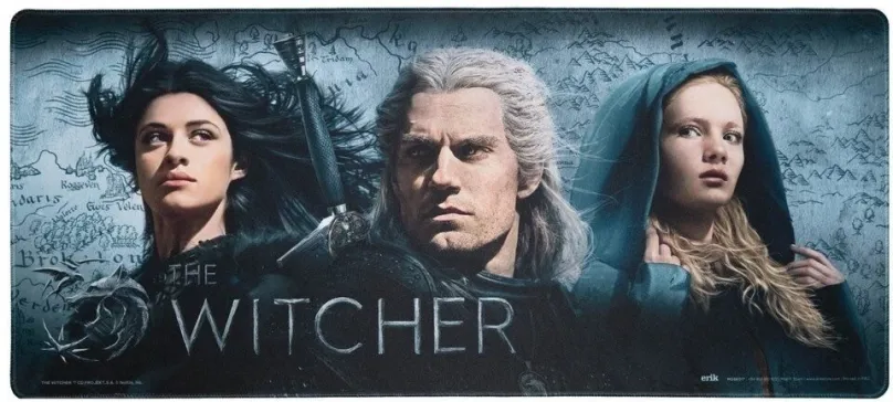 Herná podložka pod myš The Witcher - Netflix Series - herná podložka na stôl