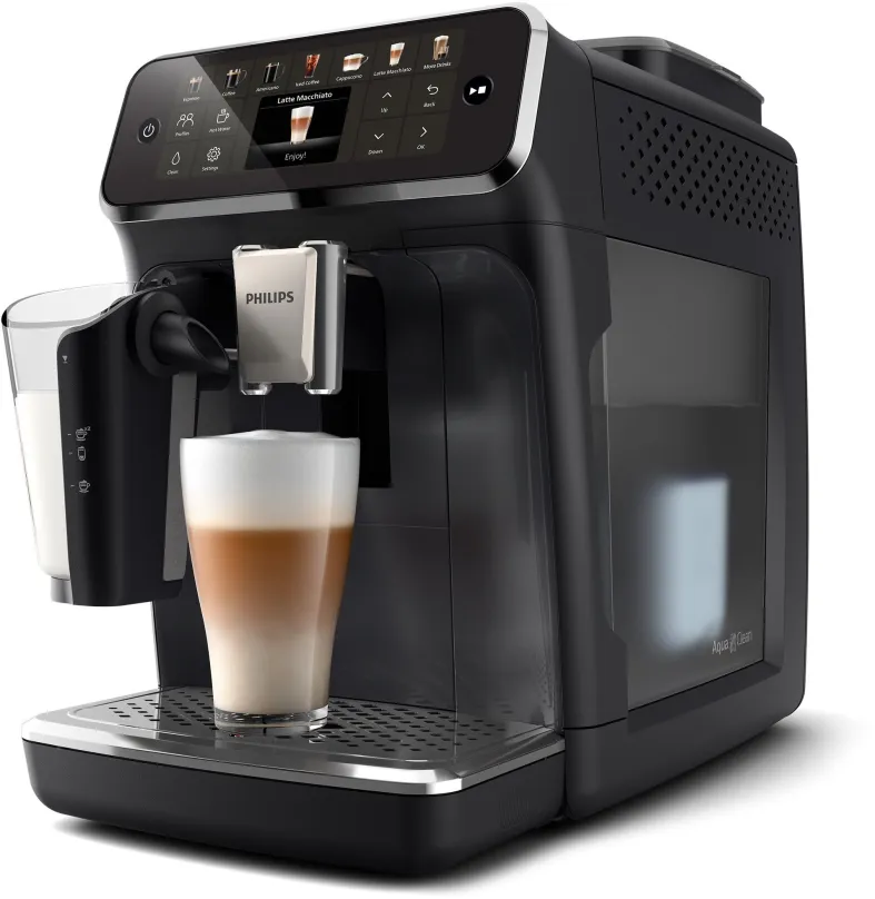 Automatický kávovar Philips Series 4400 LatteGo EP4441/50, s mlynčekom s kapacitou 275 g,