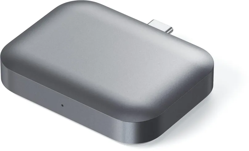 Bezdrôtová nabíjačka Satechi USB-C Wireless Charging Dock for AirPods Space Grey