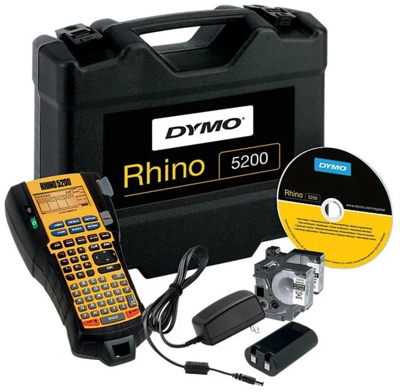 Tlačiareň samolepiacich štítkov Dymo, RHINO 5200, s kufríkom
