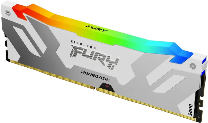 Operačná pamäť Kingston FURY 16GB DDR5 6400MHz CL32 Renegade White RGB XMP