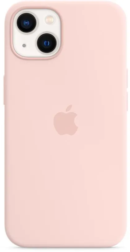 Kryt na mobil Apple iPhone 13 Silikónový kryt s MagSafe kriedovo ružový
