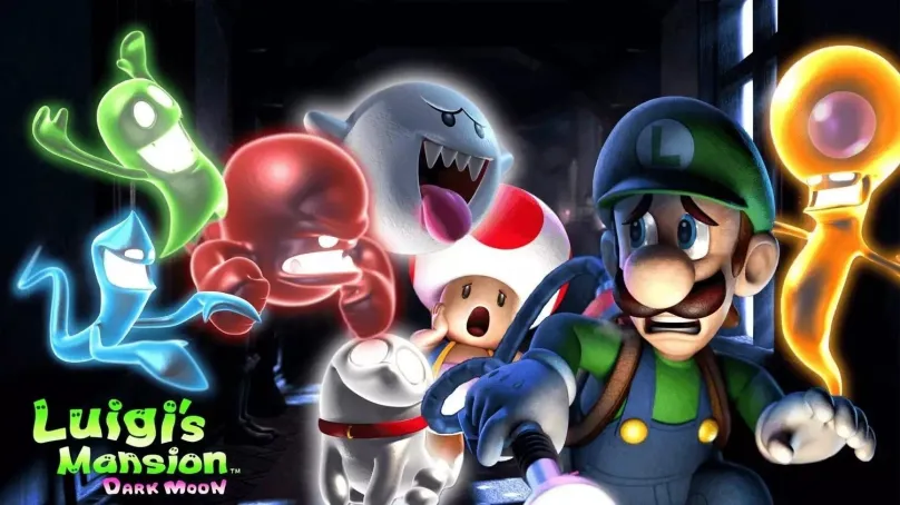 Hra na konzole Luigis Mansion: Dark Moon Remaster - Nintendo Switch