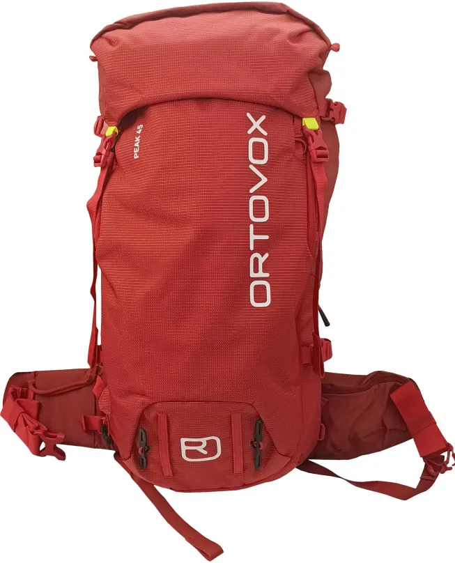 Horolezecký batoh Ortovox Peak 45 cengia rossa, s objemom 45 l, rozmery 72 x 27 x 26 cm, h