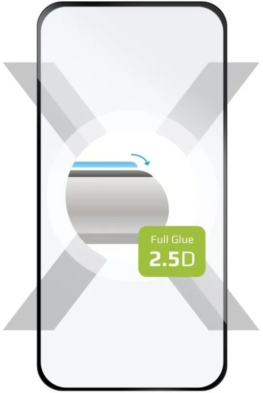 Ochranné sklo FIXED FullGlue-Cover pre Infinix Note 30 5G čierne