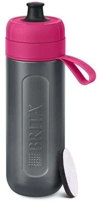 Filtračná fľaša BRITA Fill&Go Active Filtračná fľaša na vodu 0,6 l ružová