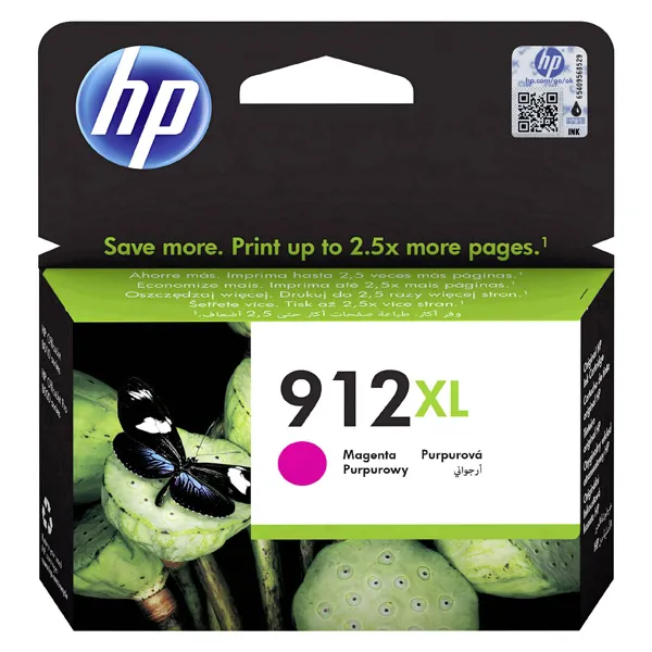 HP originálny ink 3YL82AE#301, HP 912XL, magenta, blister, 825str., vysoká kapacita, HP Officejet 8012, 8013, 8014, 8015