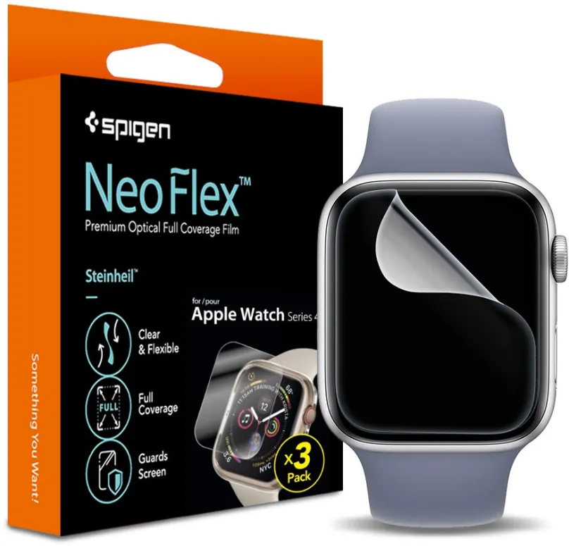 Ochranná fólia Spigen Film Neo Flex Apple Watch 9/8/7 (41mm)/SE 2022/6/SE/5/4 (40mm)