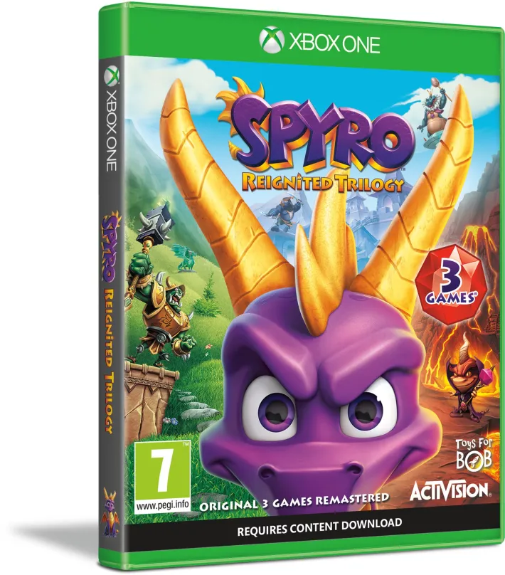 Hra na konzole Spyro Reignited Trilogy - Xbox One