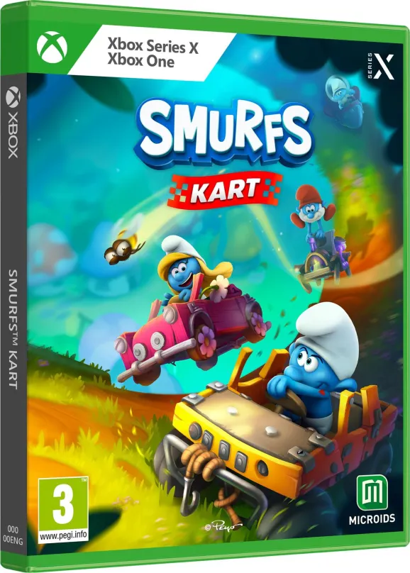Hra na konzole Smurfs Kart - Xbox