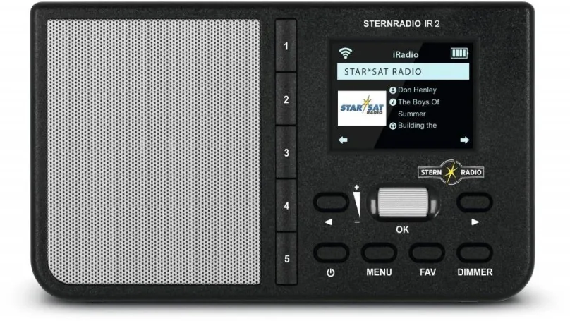 Rádio TechniSat STERNRADIO IR 2 čierna