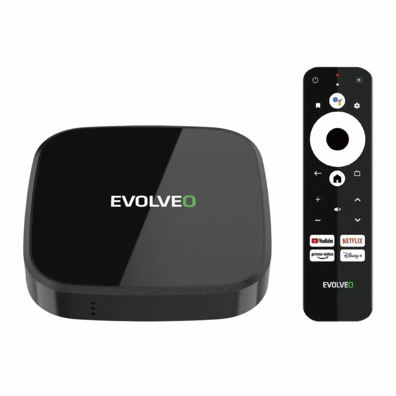 Multimediálne centrum EVOLVEO MultiMedia Box A4, 4k Ultra HD, 32 GB, Android 11