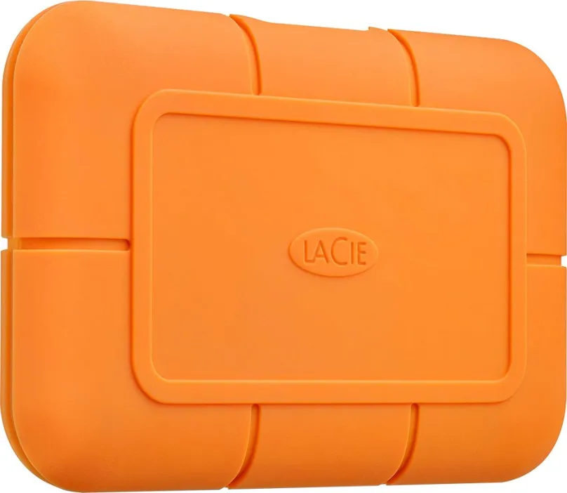 Externý disk Lacie Rugged SSD, oranžový