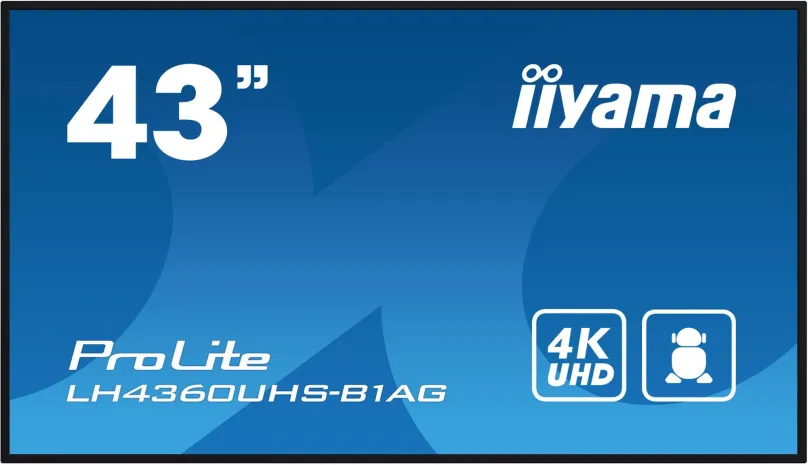 Veľkoformátový displej 43" iiyama ProLite LH4360UHS-B1AG