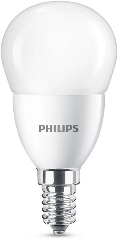 LED žiarovka Philips LED kvapka 7-60W, E14, Matná, 2700K