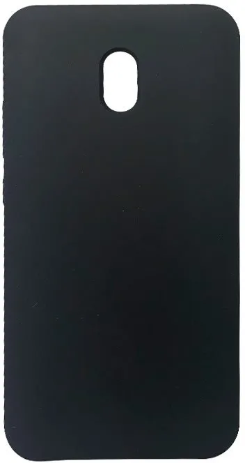 Kryt na mobil Hishell Premium Liquid Silicone pre Xiaomi Redmi 8A čierny