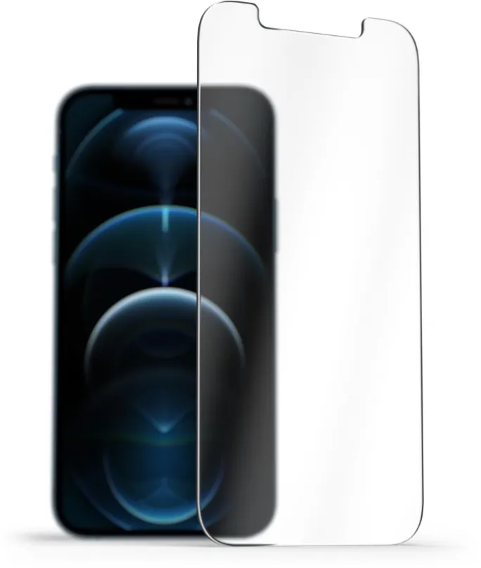 Ochranné sklo AlzaGuard 2.5D Case Friendly Glass Protector pre iPhone 12 / 12 Pro