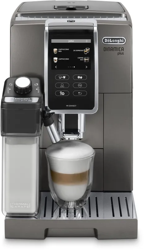 Automatický kávovar De Longhi Dinamica Plus ECAM 370.95 T